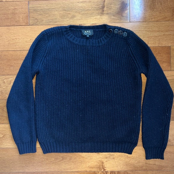 A.P.C. Women’s Wool & Cashmere Sweater - Picture 1 of 6